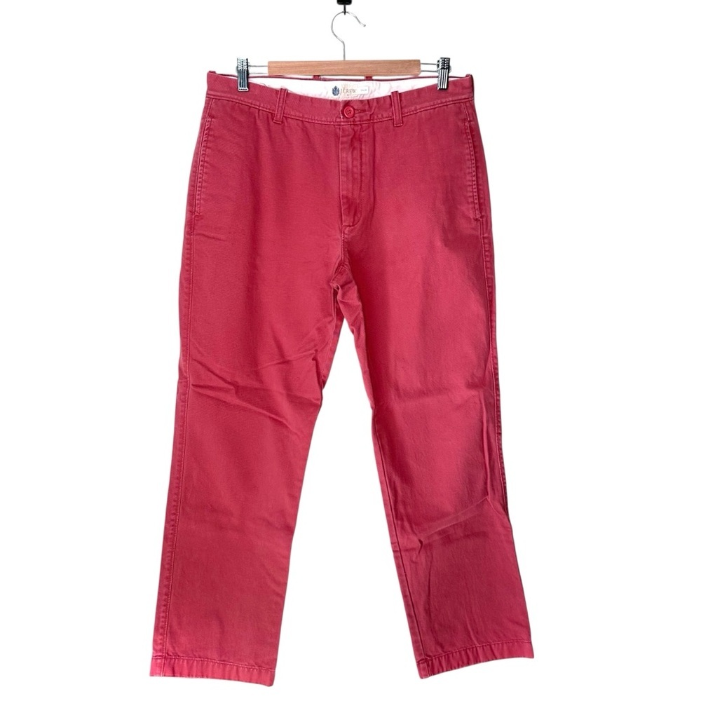 J. Crew Men’s Nantucket Red Chino Pants Size 33